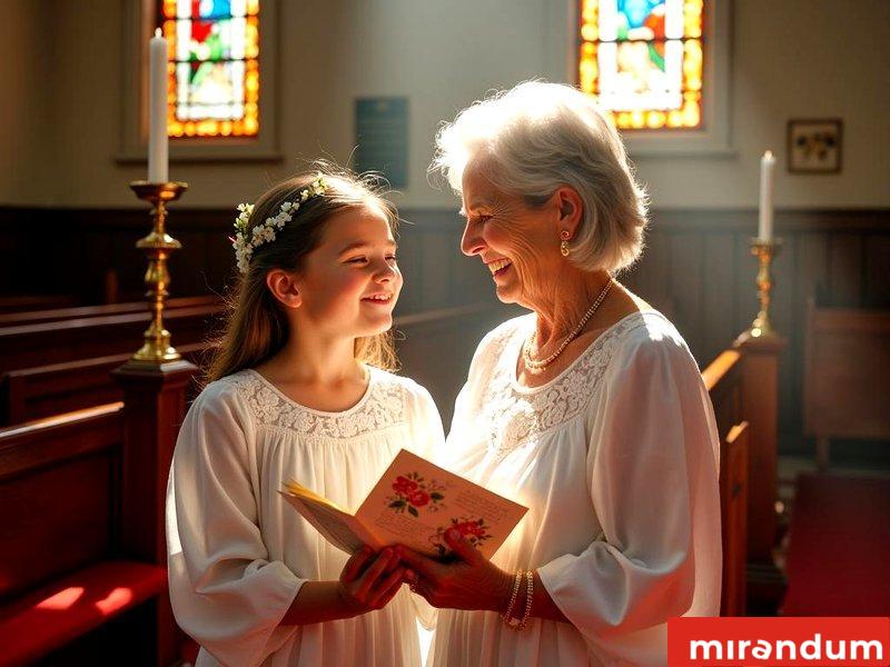 Życzenia z okazji bierzmowania od babci – miłość i wsparcie